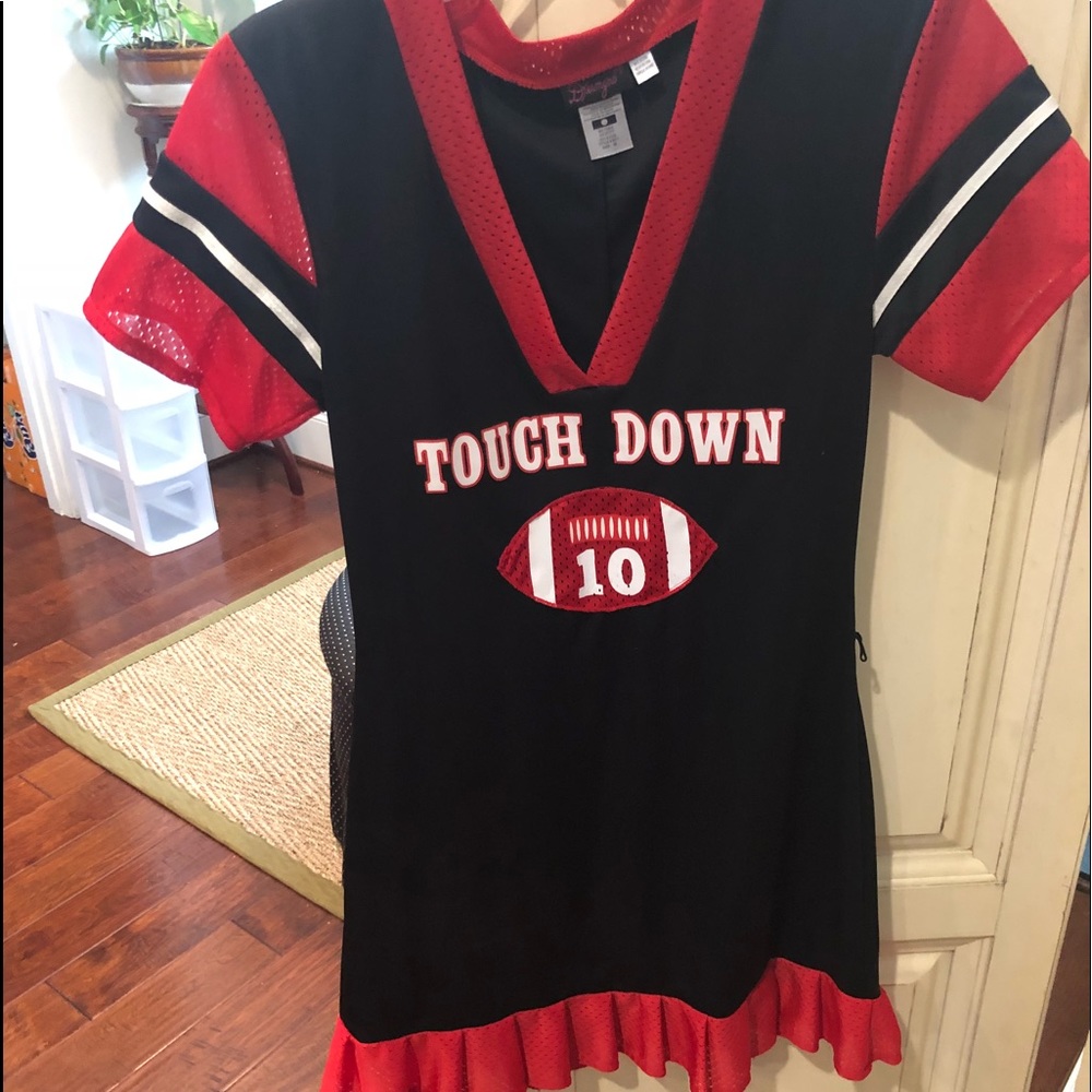 Sexy football costume for Halloween